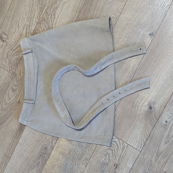 J.Crew mini skirt Tan suede size 6 - Picture 3 of 10